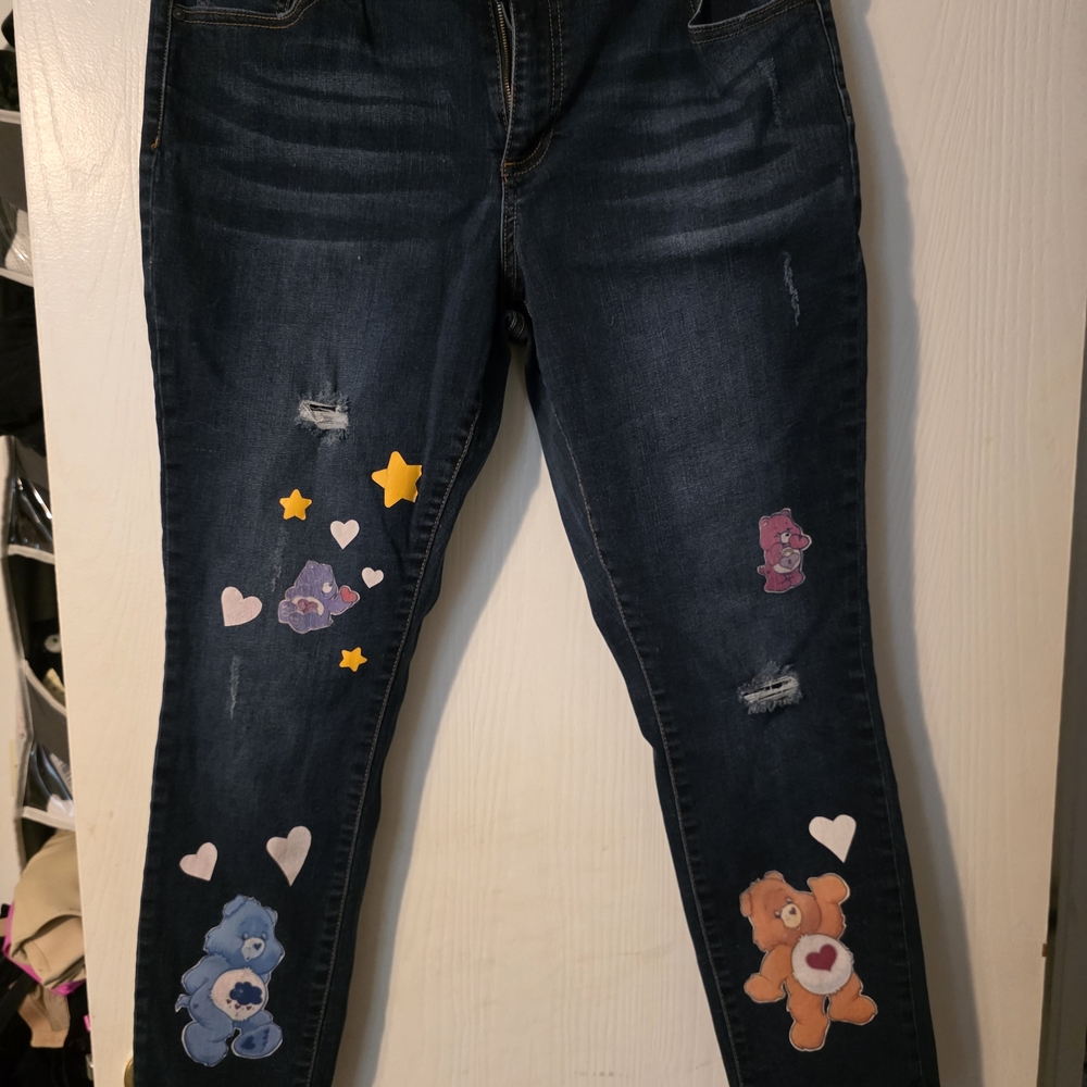 DIY CAREBEAR JEANS